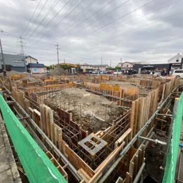 〇〇市 焼肉店舗基礎工事